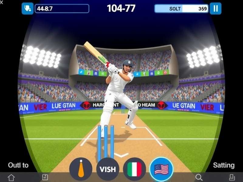 VR Cricket Legendary Slam batting mechanics